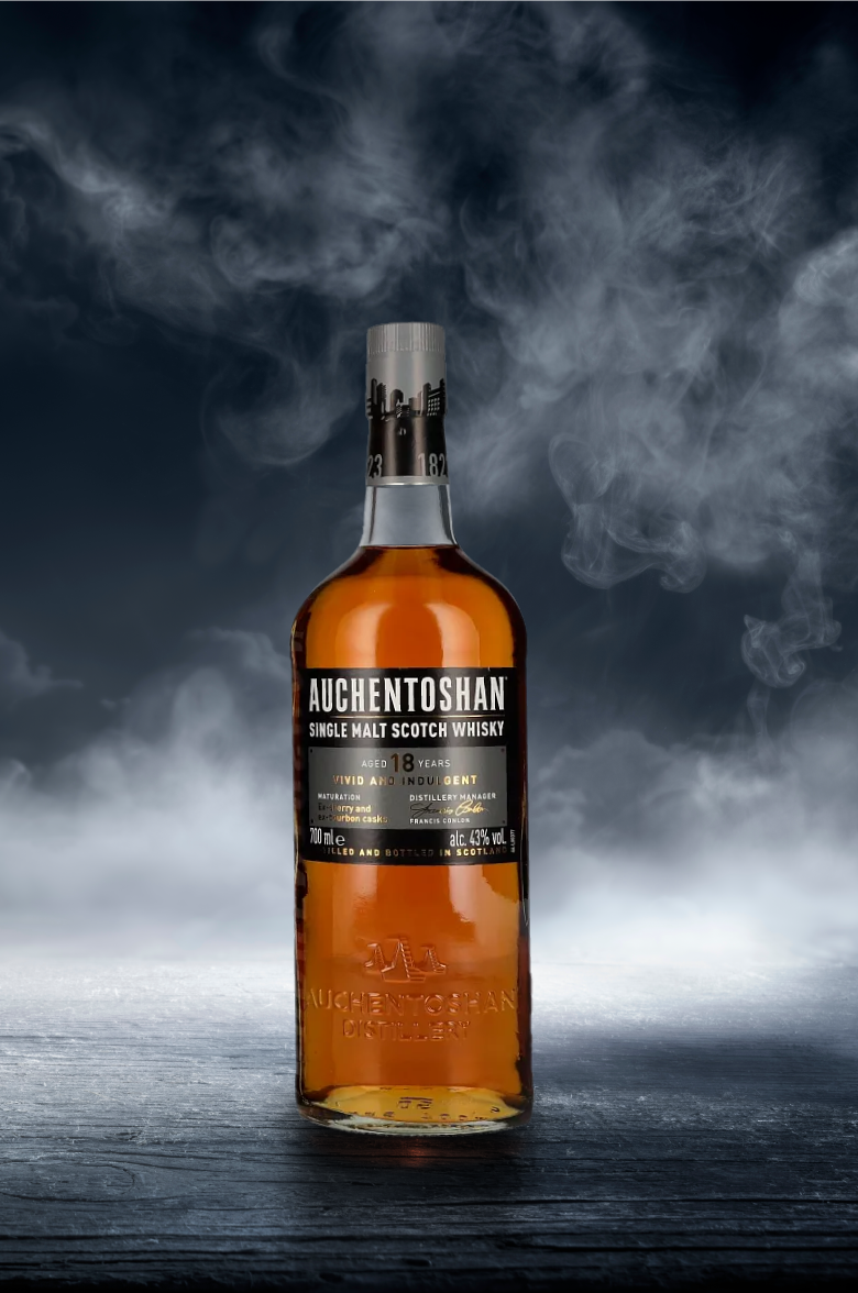 Окентошен Сингл Молт 18 лет Солодовый Виски в подарочной упаковке 0.7 л