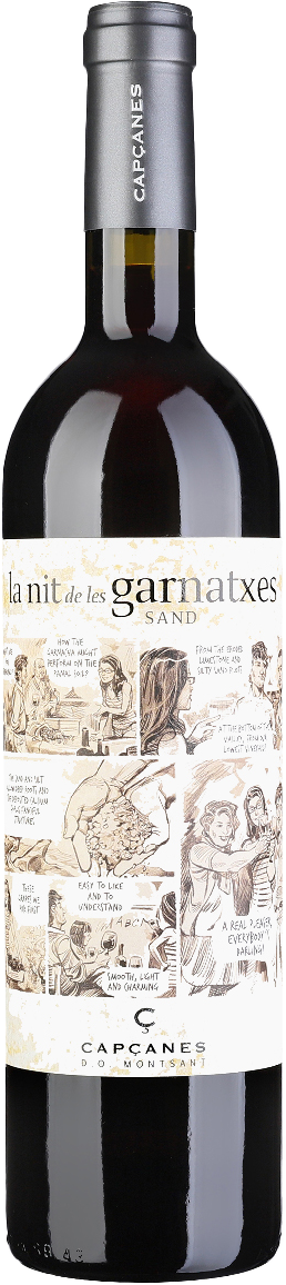 Ла Нит де лес Гарначас Сэнд Монтсант DO Капсанес 2021 0.75 л