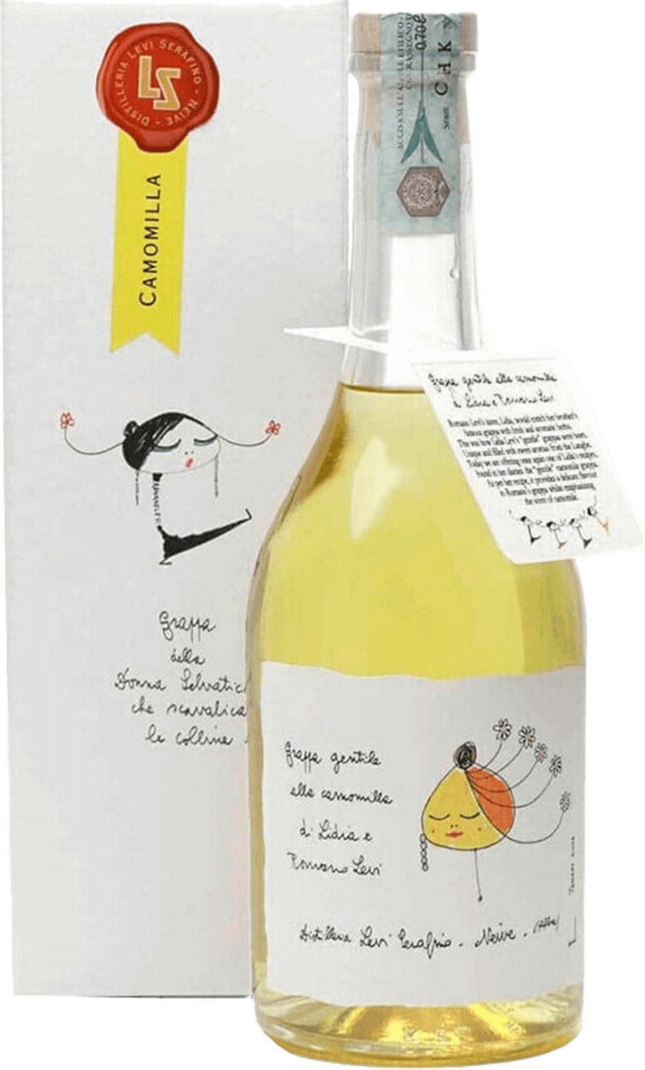 Граппа Levi Serafino Camomilla (gift box) Levi Serafino Camomilla (gift box)