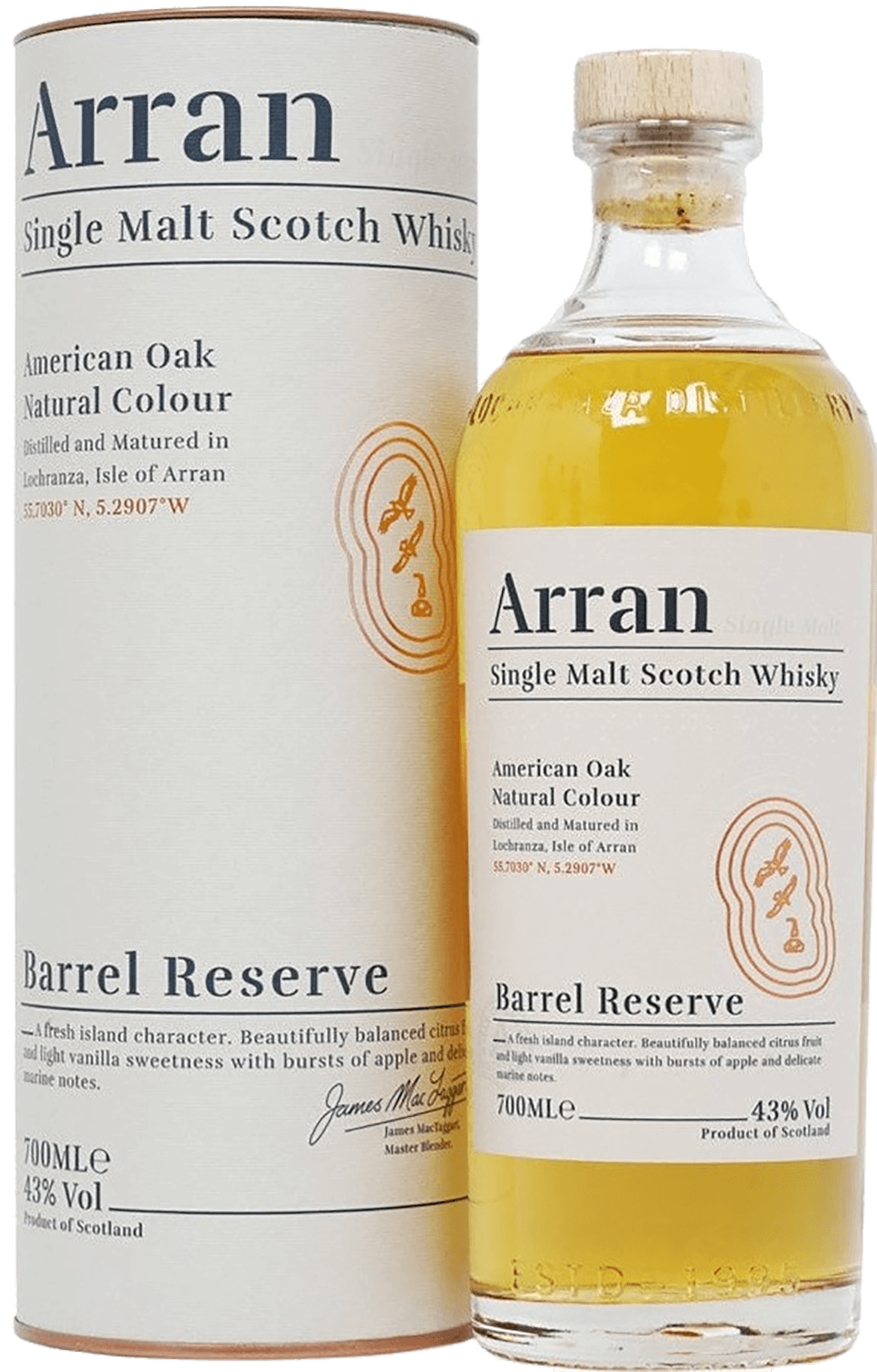 Виски Arran Barrel Reserve Single Malt Scotch Whisky (gift box) Arran Barrel Reserve Single Malt Scotch Whisky (gift box)