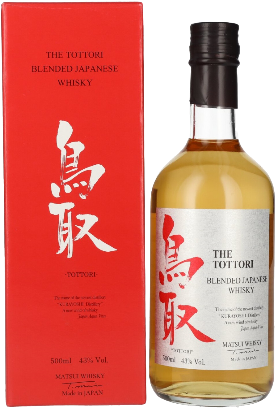 Виски The Tottori Blended Japanese Whisky (gift box) The Tottori Blended Japanese Whisky (gift box)