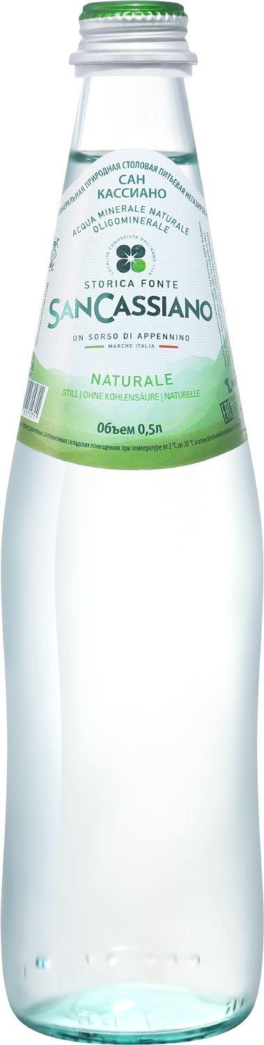 Сан Кассиано Вода Питьевая Негазированная 0.5 л