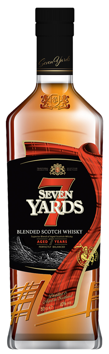 Семь Ярдов 7 лет Купажированный Виски 0.5 л