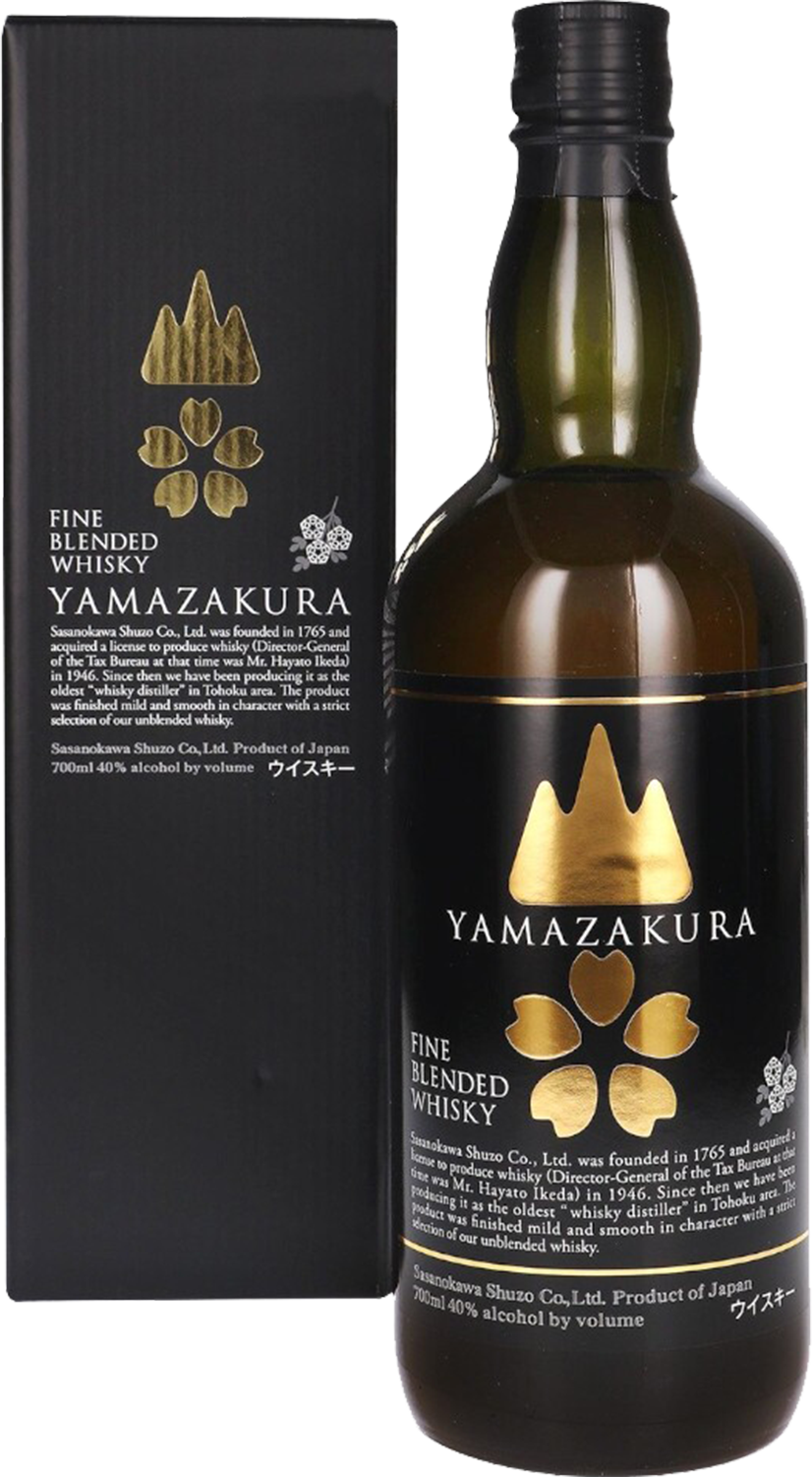 Виски Yamazakura Fine Blended Whisky (gift box) Yamazakura Fine Blended Whisky (gift box)
