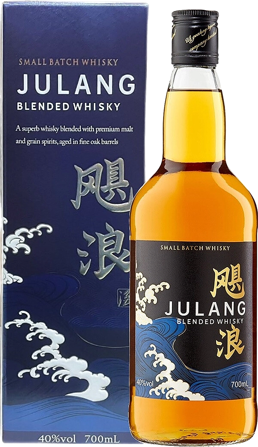 Джуланг купажированный виски в подарочной упаковке 0.7 л