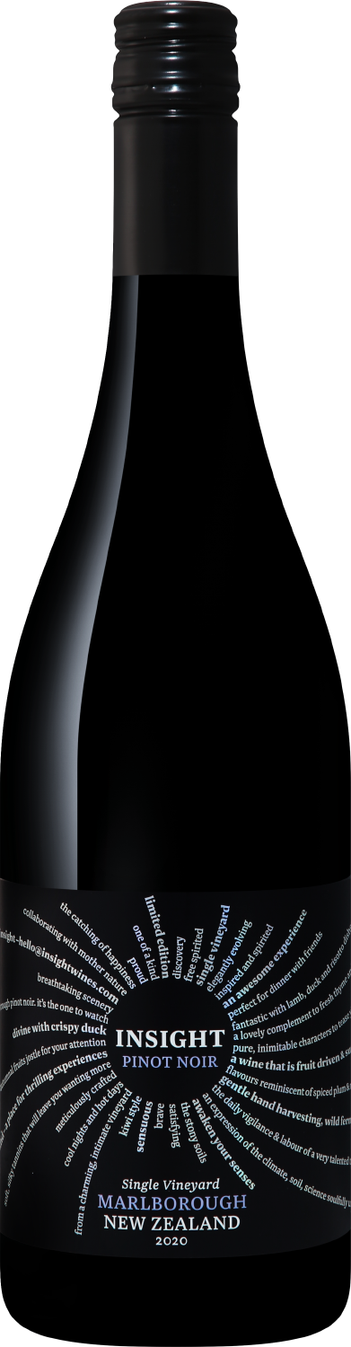 Инсайт Сингл Вайнярд Пино Нуар Мальборо 2021 0.75 л