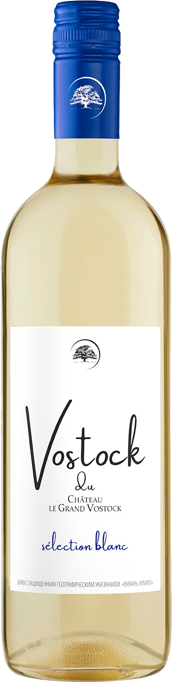 Вино Vostock du Chateau le Grand Vostock Selection Blanc Kuban. Krymsk Vostock du Chateau le Grand Vostock Selection Blanc Kuban. Krymsk