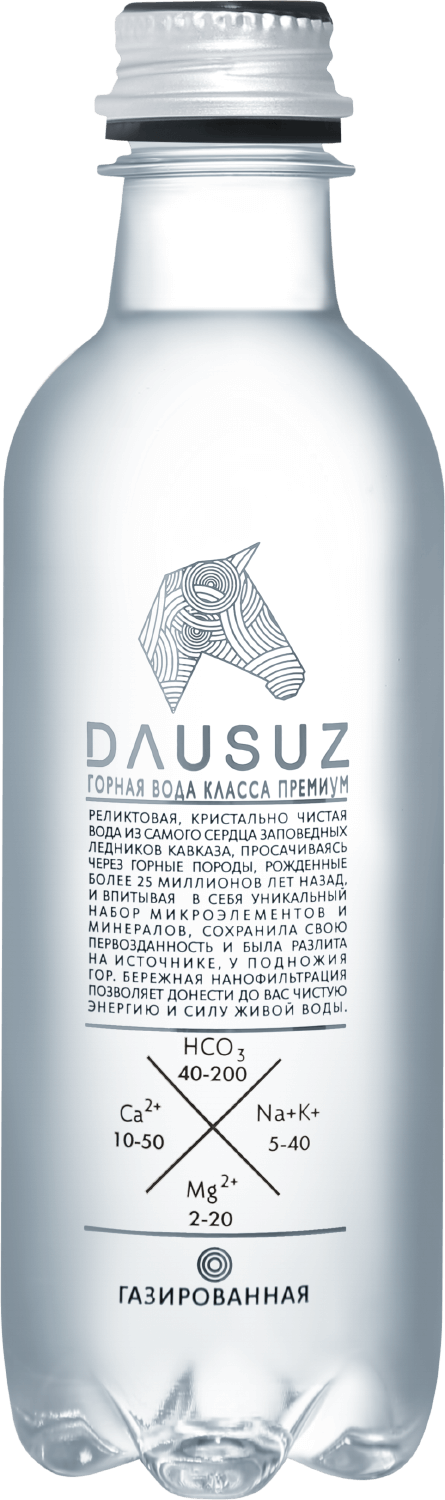 Вода газированная Даусуз (ПЭТ) 0.33 л