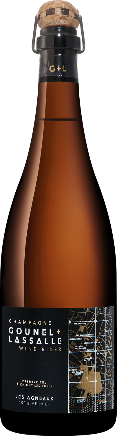 Лез Аньо Премье Крю Шиньи Ле Роз Шампань AOC Гунель Лассаль 2018 0.75 л