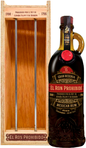 El Ron Prohibido Gran Reserva Solera Finest Blended Mexican Rum 15 YO (gift box), 0.7 л в Ростове-на-Дону