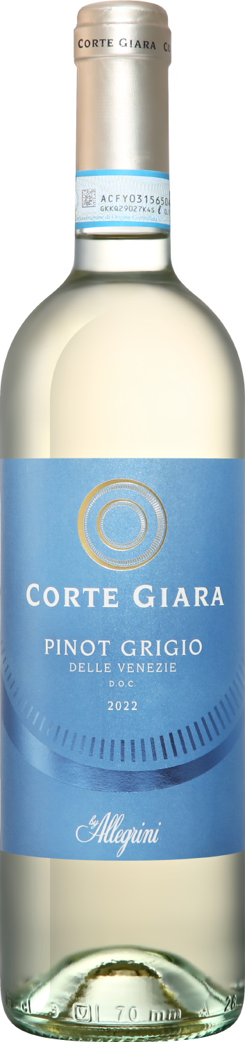 Корте Джара Пино Гриджо Делле Венецие DOC Аллегрини 2022 0.75 л
