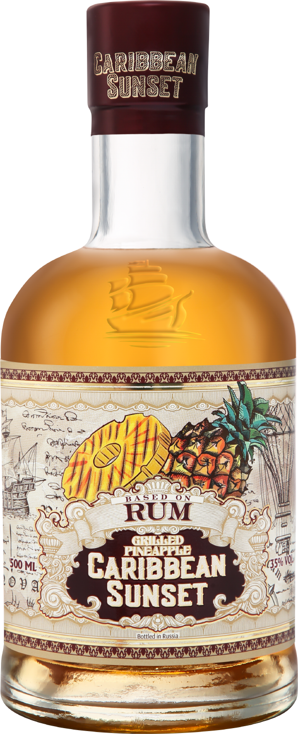 Кариббеан Сансет Гриллед Пайнэппл 0.5 л