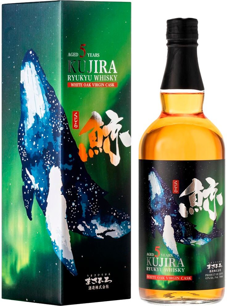 Виски Kujira Ryukyu White Oak Virgin Cask Single Grain Japanese Whisky 5 y.o. (gift box) Kujira Ryukyu White Oak Virgin Cask Single Grain Japanese Whisky 5 y.o. (gift box)