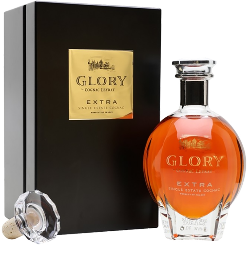 Лейра Коньяк Экстра Глори в деревянном футляре 0.7 л