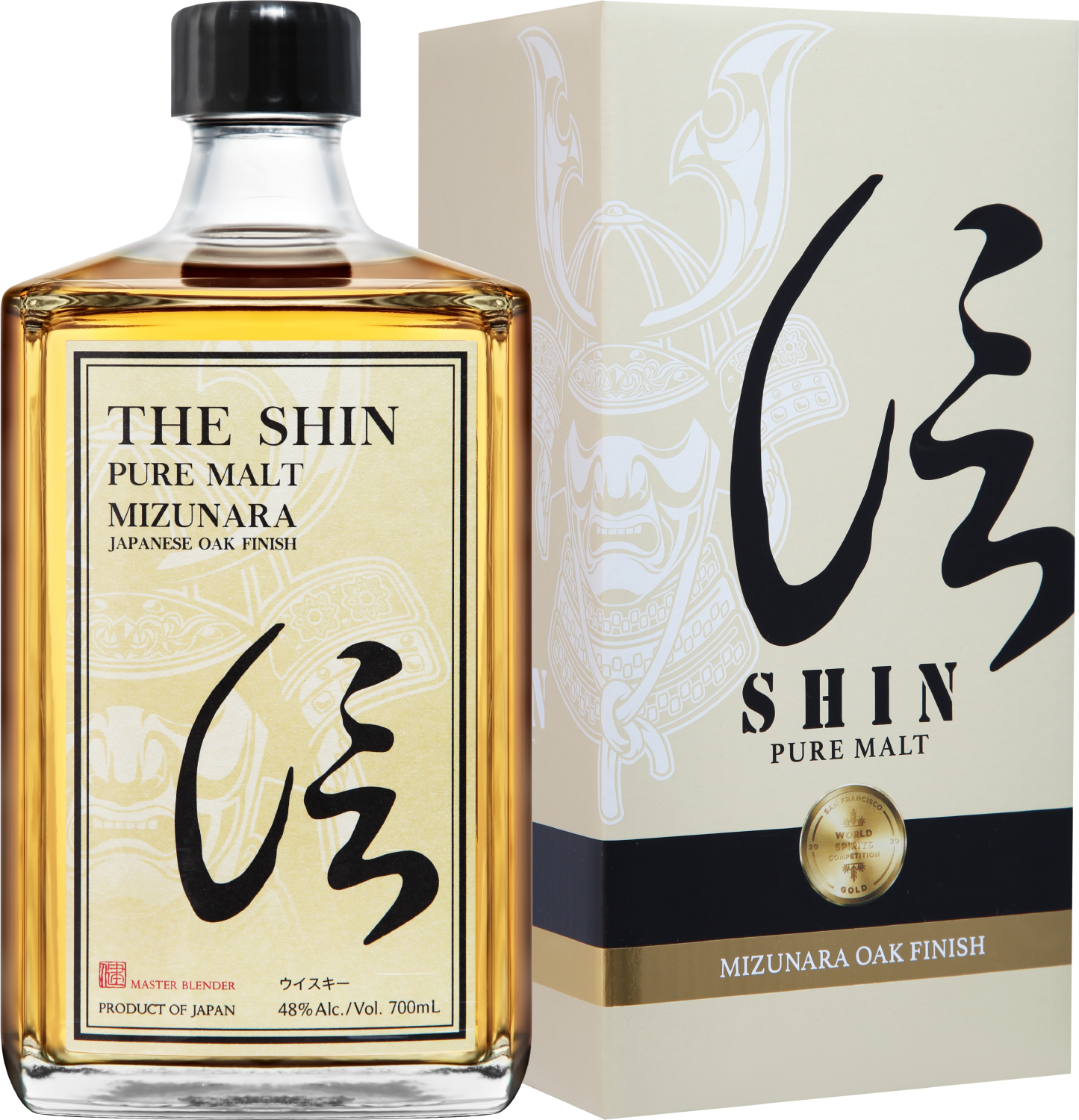 Виски The Shin Mizunara Japanese Oak Finish Pure Malt Whisky The Shin Mizunara Japanese Oak Finish Pure Malt Whisky