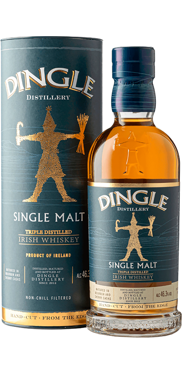 Дингл Сингл Молт солодовый виски в подарочной упаковке 0.7 л