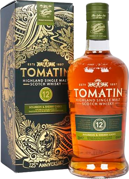 Tomatin Highland Single Malt Scotch Whisky 12 y.o. (gift box), 0.7 л в Ростове-на-Дону