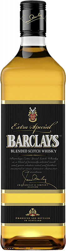 Барклайс Купажированный Шотландский Виски 0.5 л