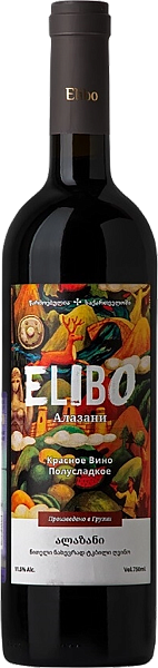 Elibo Alazani Red, 0.75 л в Ростове-на-Дону