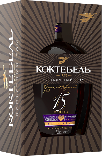 Koktebel 15 y.o. (gift box), 0.7 л в Ростове-на-Дону