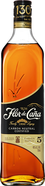 Flor de Cana 5 Anejo Clasico  Licorera de Nicaragua, 0.75 л в Ростове-на-Дону
