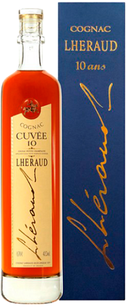Lheraud Cuvee 10 Cognac (gift box), 0.7 л в Ростове-на-Дону