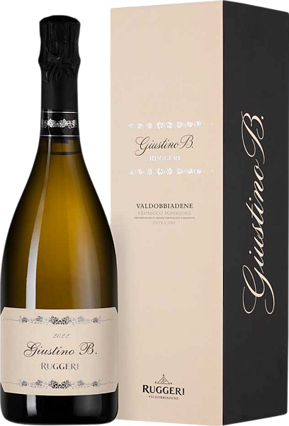 Giustino B. Prosecco Valdobbiadene Superiore DOCG Ruggeri (gift box), 0.75 л в Ростове-на-Дону