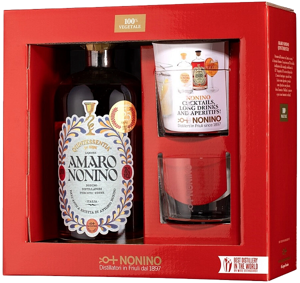 Quintessentia Amaro Nonino (gift box with 2 glasses), 0.7 л в Ростове-на-Дону