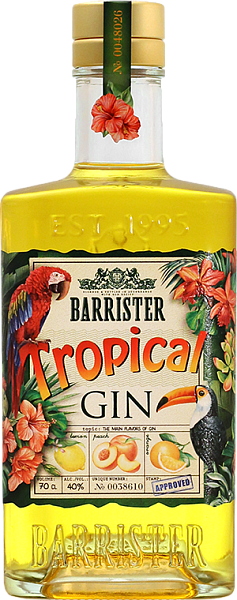 Barrister Tropical Gin, 0.7 л в Ростове-на-Дону