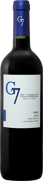 G7 Merlot Loncomilla Valley DO Viña del Pedregal, 0.75 л в Ростове-на-Дону