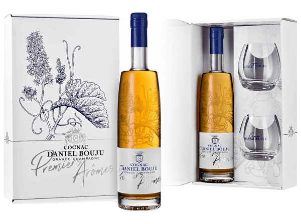 Daniel Bouju Premiers Aromes Cognac Grande Champagne (gift box with 2 glasses), 0.7 л в Ростове-на-Дону