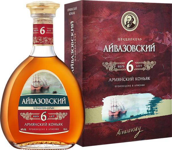 Aivazovsky 6 Y.O. (gift box), 0.5 л в Ростове-на-Дону