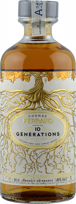 Пьер Ферран 10 Женерасьон Гранд Шампань Премье Крю в подарочной упаковке 0.5 л