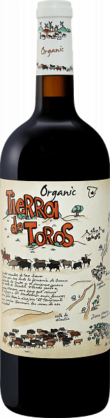 Tierra de Toros Organic Tempranillo Cabernet Castilla IGP Explotaciones Hermanos Delgado, 1.5 л в Ростове-на-Дону