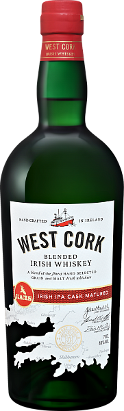 West Cork Irish IPA Cask Matured Blended Irish Whiskey, 0.7 л в Ростове-на-Дону
