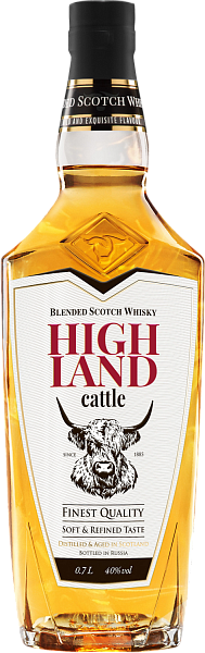 Highland Cattle Blended Scotch Whisky, 0.7 л в Ростове-на-Дону