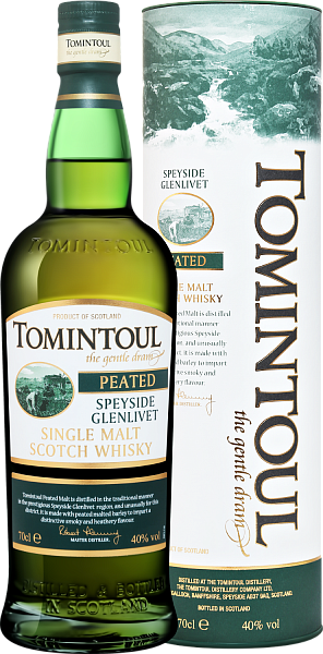 Tomintoul Speyside Glenlivet Peated Single Malt Scotch Whisky (gift box), 0.7 л в Ростове-на-Дону