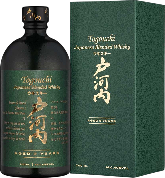 Togouchi 9 Years Old Blended Japanese Whisky (gift box), 0.7 л в Ростове-на-Дону