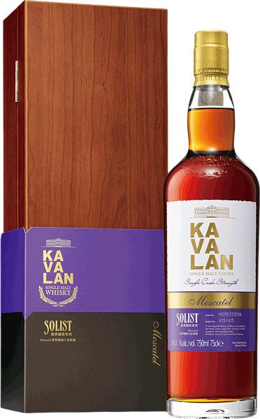Kavalan Solist Manzanilla Single Cask Strength Single Malt Whisky (Подарочная упаковка), 0.75 л в Ростове-на-Дону