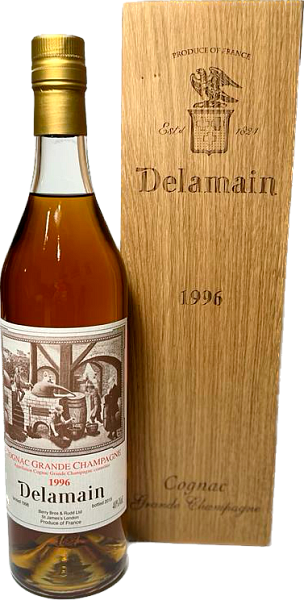 Delamain Grande Champagne Cognac Vintage 1996 Early Landed (wooden box), 0.7 л в Ростове-на-Дону