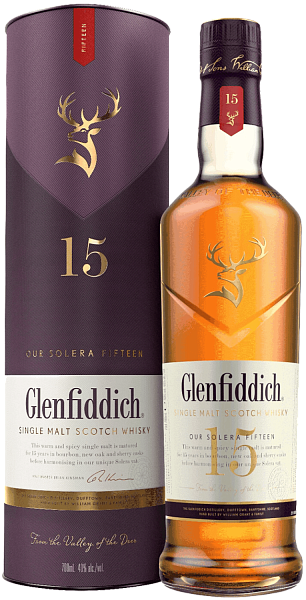 Glenfiddich 15 y.o. Single Malt Scotch Whisky (Подарочная упаковка), 0.7 л в Ростове-на-Дону