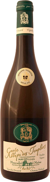 Abbaye des Templiers Muscadet Sevre et Maine AOC Sur Lie Vignoble Drouard, 0.75 л в Ростове-на-Дону