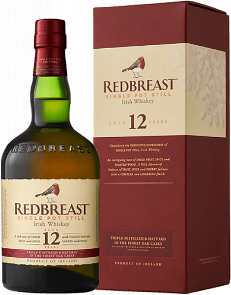 Redbreast Blended Irish Whiskey 12 y.o. (gift box), 0.7 л в Ростове-на-Дону