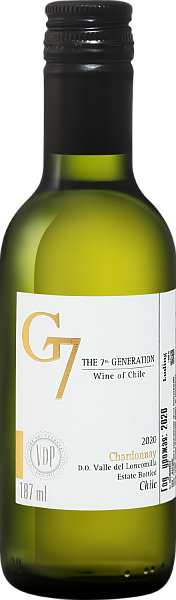 G7 Chardonnay Loncomilla Valley DO Viña del Pedregal, 0.187 л в Ростове-на-Дону