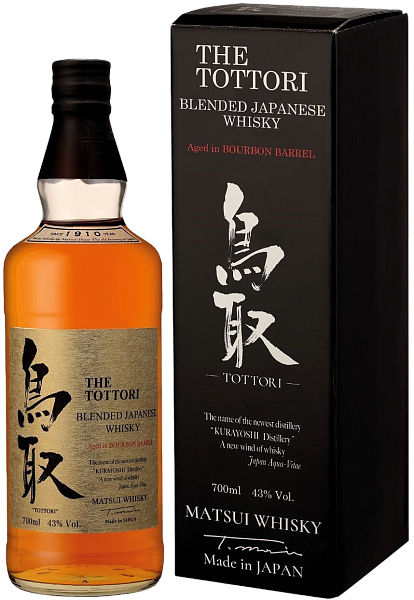 The Tottori Bourbon Barrel Blended Japanese Whisky (gift box), 0.5 л в Ростове-на-Дону