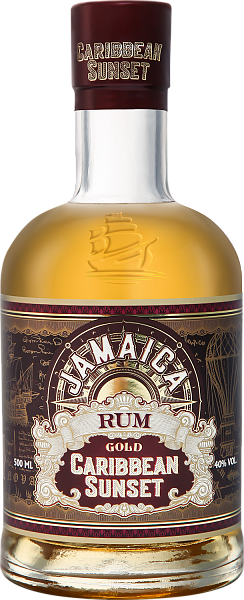 Caribbean Sunset Jamaica Rum Gold, 0.5 л в Ростове-на-Дону