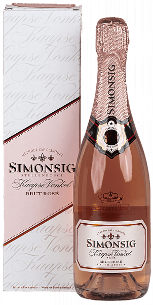 Kaapse Vonkel Rose Brut Simonsig (gift box), 0.75 л в Ростове-на-Дону