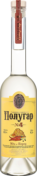 Polugar №4 Honey & Allspice, 0.5 л в Ростове-на-Дону