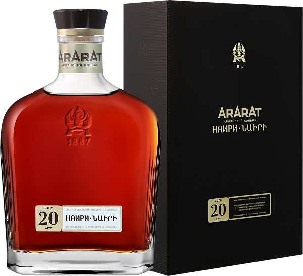Коньяк Ararat Nairi 20 y.o (Подарочная упаковка), 0.5 л в Ростове-на-Дону