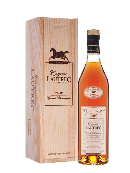 Lautrec Cognac VSOP Grande Champagne Premier Cru (gift box), 0.7 л в Ростове-на-Дону